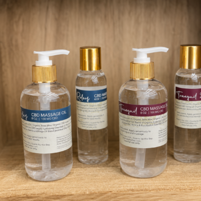 CBD Massage & Bath Oil