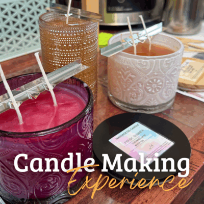Candle Making Experience: Saturday, 5/16, 12-2pm