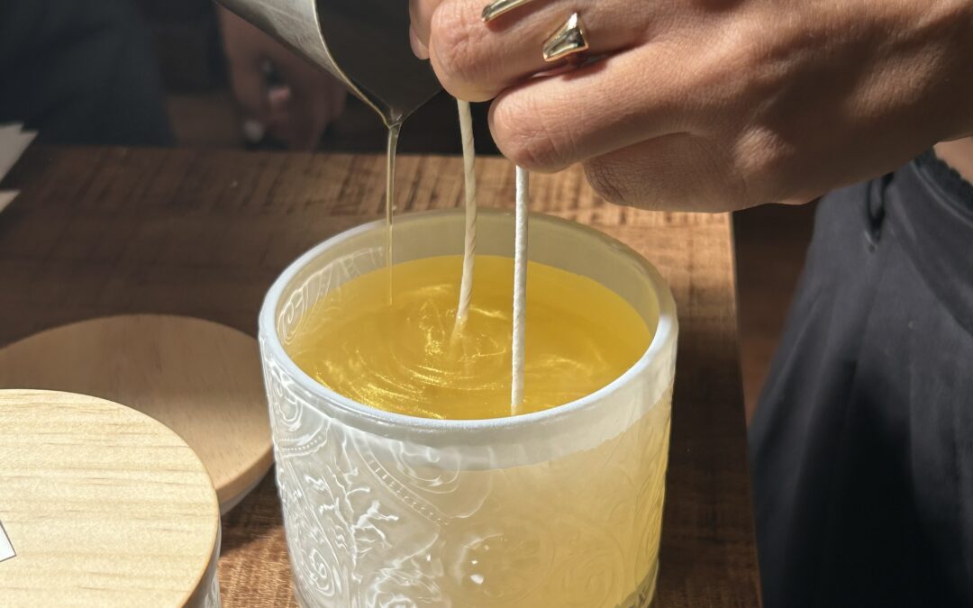 Behind the Scenes: How We Craft a Massage Oil Candle