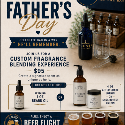 Father's Day Edition: an Elevated Fragrance Experience 6/21, 12-2:30pm